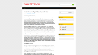 Thumbnail of obakerts.com