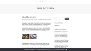 Thumbnail of equalsovereignty.com