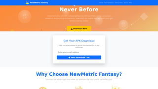 Thumbnail of newmetricfantasy.com