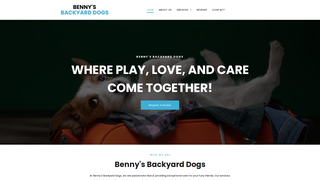 Thumbnail of bennysbackyarddogs.com
