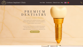 Thumbnail of lisbonimplantclinic.com