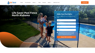 Thumbnail of poolfencenorthalabama.com