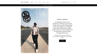 Thumbnail of samplegarments.com