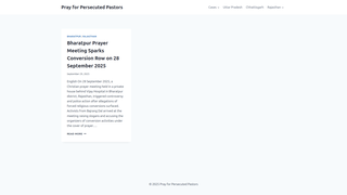 Thumbnail of prayforpastors.com