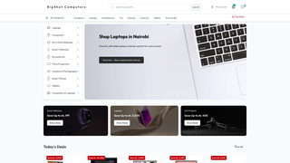 Screenshot of bigshotcomputers.com