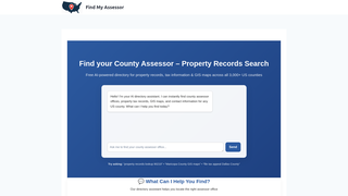 Thumbnail of findmyassessor.com