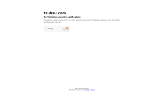 Screenshot of tzuhsu.com