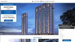 Thumbnail of godrejluxuryprojects.com