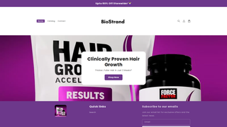 Thumbnail of biostrandofficial.com