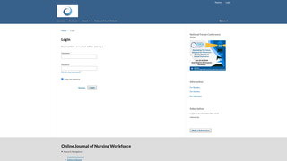 Thumbnail of onlinejournalofnursingworkforce.com
