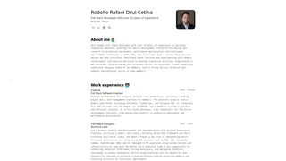 Thumbnail of rafaelcetina.com