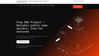 Thumbnail of freednsproject.org