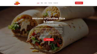 Thumbnail of columbuspizzaanddonair.com