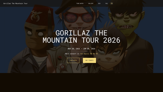Thumbnail of gorillazthemountaintour.com