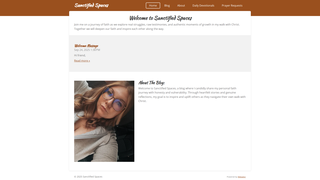 Thumbnail of sanctifiedspaces.com
