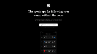 Screenshot of sideline-app.com