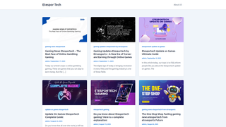Thumbnail of etesportech.com
