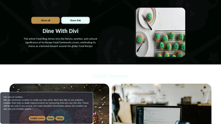 Thumbnail of dinewithdivi.com