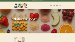 Thumbnail of freezenature.com