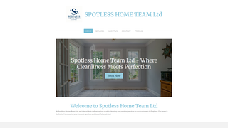 Thumbnail of spotlesshometeamltd.com