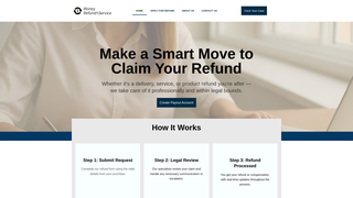 Thumbnail of moneyrefundservice.com