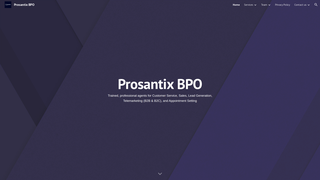 Thumbnail of prosantixbpo.com