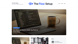 Screenshot of theflowsetup.com