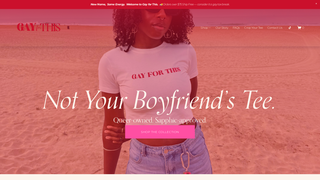 Thumbnail of gayforthis.com
