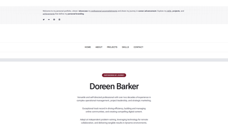 Thumbnail of writerdoreenbarker.com