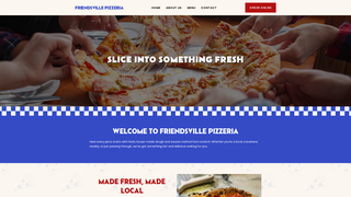 Thumbnail of friendsvillepizzeria.com