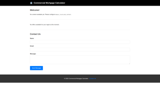 Thumbnail of commercialmortgagecalculator.org