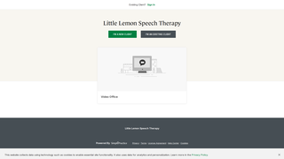 Thumbnail of littlelemonspeech.com