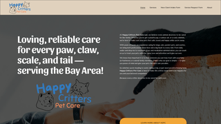 Thumbnail of happycritterspetcare.com