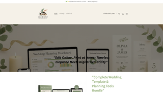 Thumbnail of weddingtemplateplanningbundle.com