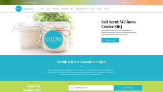 Thumbnail of oliviesaltscrub.com