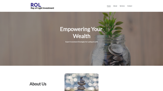 Thumbnail of rayoflightinvestment.com