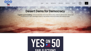 Thumbnail of desertdemsfordemocracy.com