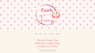 Thumbnail of faithinthefrenzy.com
