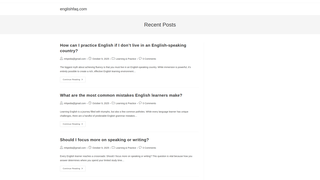 Thumbnail of englishfaq.com