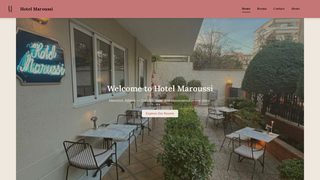 Thumbnail of hotelmaroussi.com