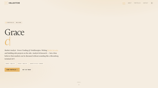 Screenshot of gchandraqr.com