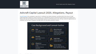 Thumbnail of ashcroftcapitallawsuits.com