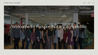 Thumbnail of theprospernotary.com