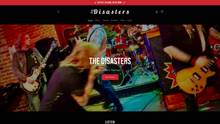 Screenshot of ihatethedisasters.com
