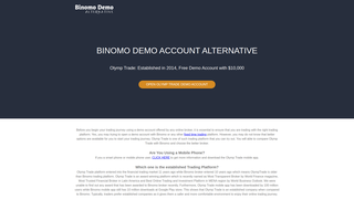 Thumbnail of binomodemo.com