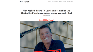 Thumbnail of alexpeykofffake.com