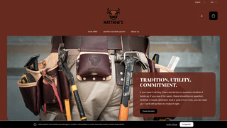 Thumbnail of matthewsleather.com