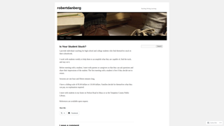 Thumbnail of robertdanberg.com