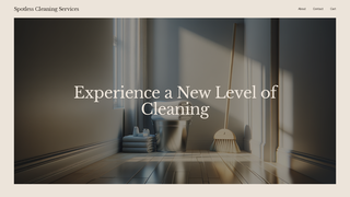 Thumbnail of spotlesscleaningsservices.com