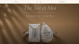 Screenshot of jjfinejewelry.com